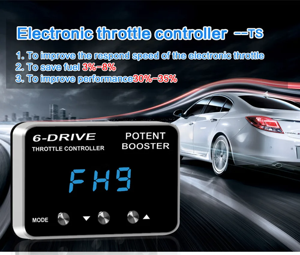 Shenzhen TROS potent booster 515 wholesale auto parts proton gen 2 throttle controller for Prado Corolla,Mazda 3,Hyundai i30