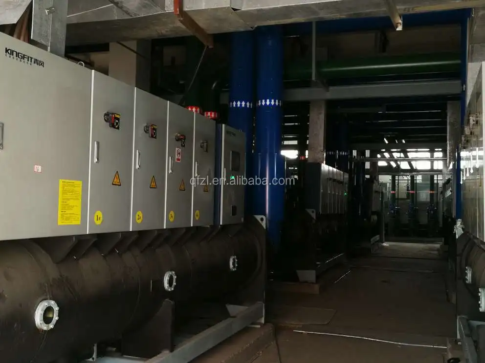 600Ton безмасляный магнитный подшипник чиллер для воды