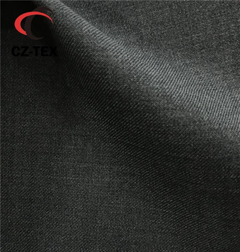 luxury suiting fabric pure wool super 120 grey shade