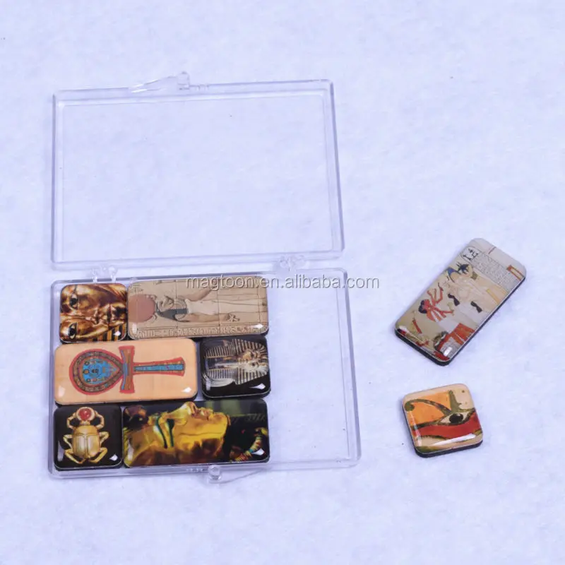 personalised egypt decor resin souvenir crystal epoxy fridge magnets