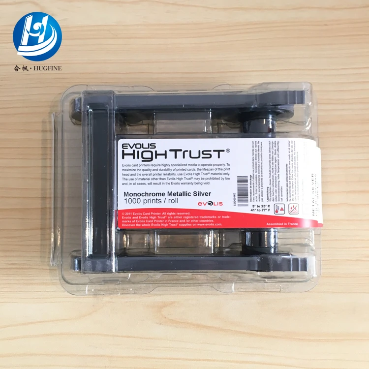 Generic Evolis Primacy/Zenius/Elypso/Kiosk Silver Ribbon RCT017NAA