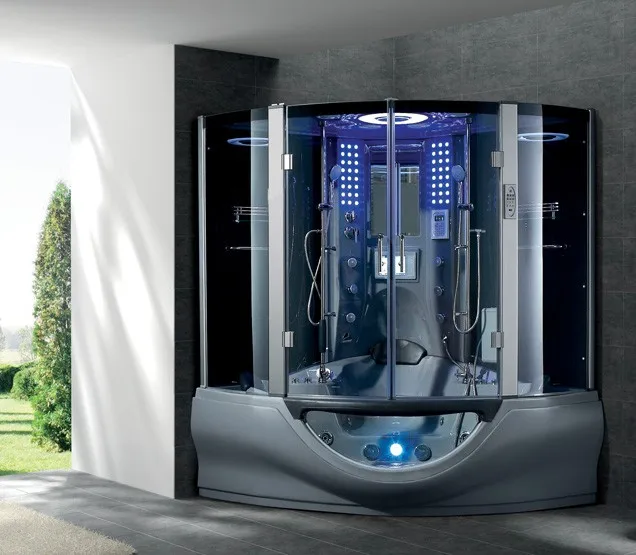 Hot Sale Glass shower cabin hamman sauna room G160I shower cabin with sauna heaters for 2 persons steam shower room