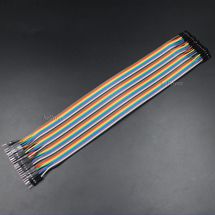 Dupont 15cm Male to Female Jumper Ribbon Cable for Breadboard Prototyping