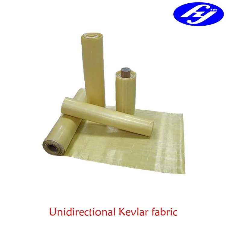 2ply high-performance bullet proof unidirectional Kevlar fiber fabric cloth roll