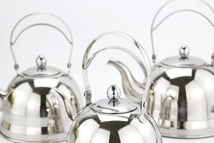High Quality Stainless Steel Induction Cooker  flat bottom water Kettle