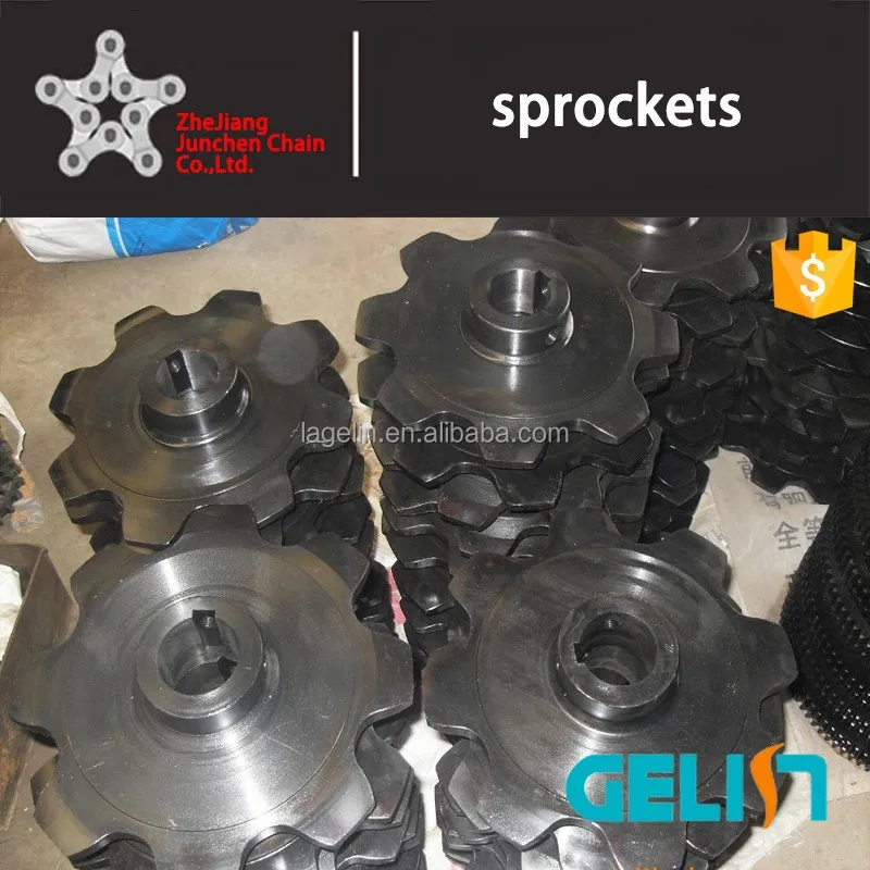 
Customizable teeth heat treatment double pitch sprockets 