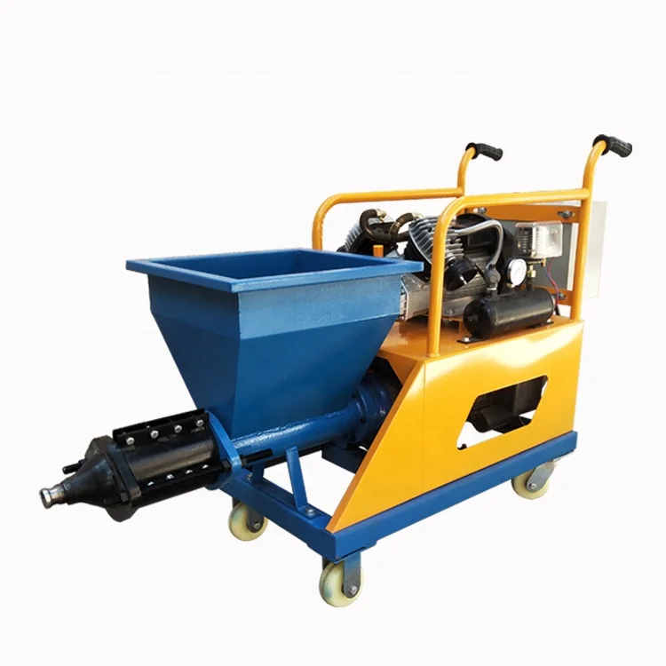 cement motar spraying spray machine
