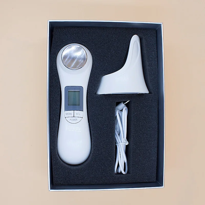 BP9908 multifunction home useskin care facial machine with RF ultrasonic galvanic Led therapy EMS 5 in 1