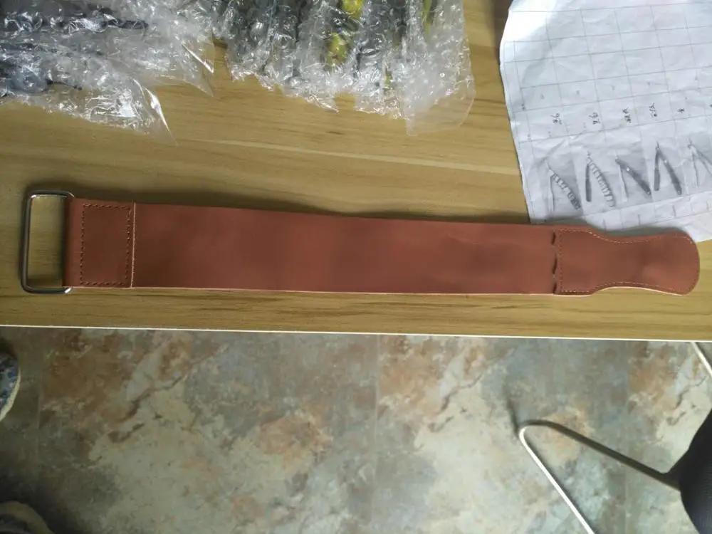Real Cowhide Leather Sharpening Razor Strop