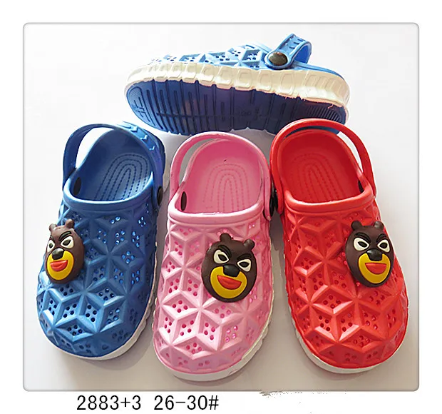 Injection Eva clog kids Outsole Material and outdoor Garden USE Safety Baby Shoes