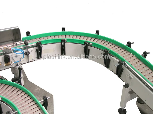 chain conveyor machine for the glass bottle and the plastic bottle conveyor