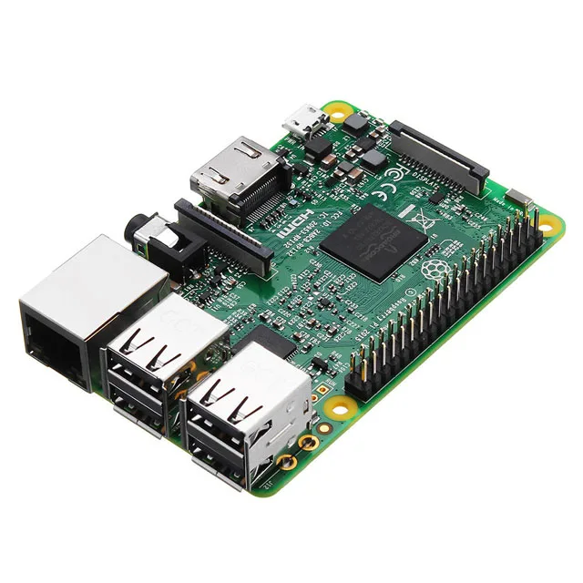 Development Board for Raspberry Pi 3 Model B ARM Cortex-A53 CPU 1.2GHz 64-Bit Quad-Core