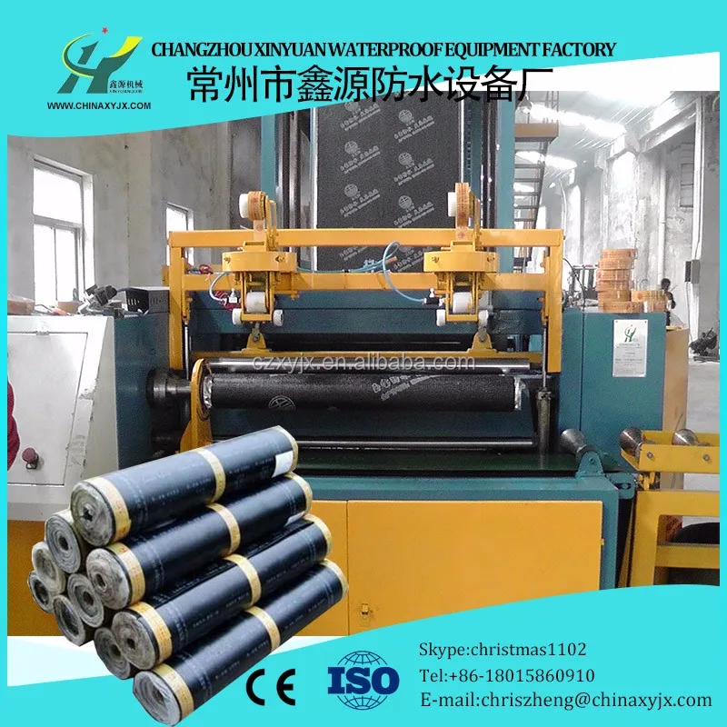 Asphalt SBS modified bitumen waterproofing rolls for roofing machinery and equipment