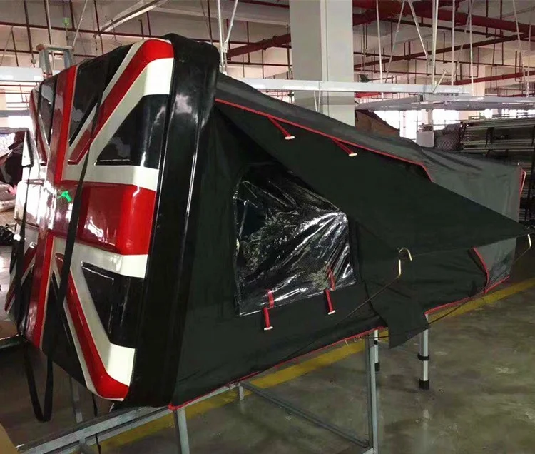 Newest Design HOT Selling Sun Camping Car Mounted  Trailer Outdoor Hard Shell Roof Top Tent