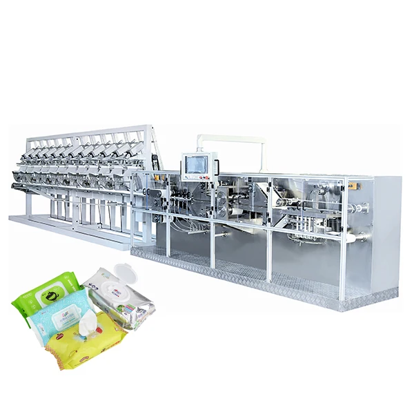 Full-Auto portable wet tissue making and folding machine