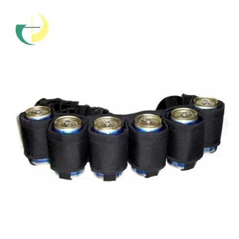 6 cans beer belt holder belt waist bag for party
