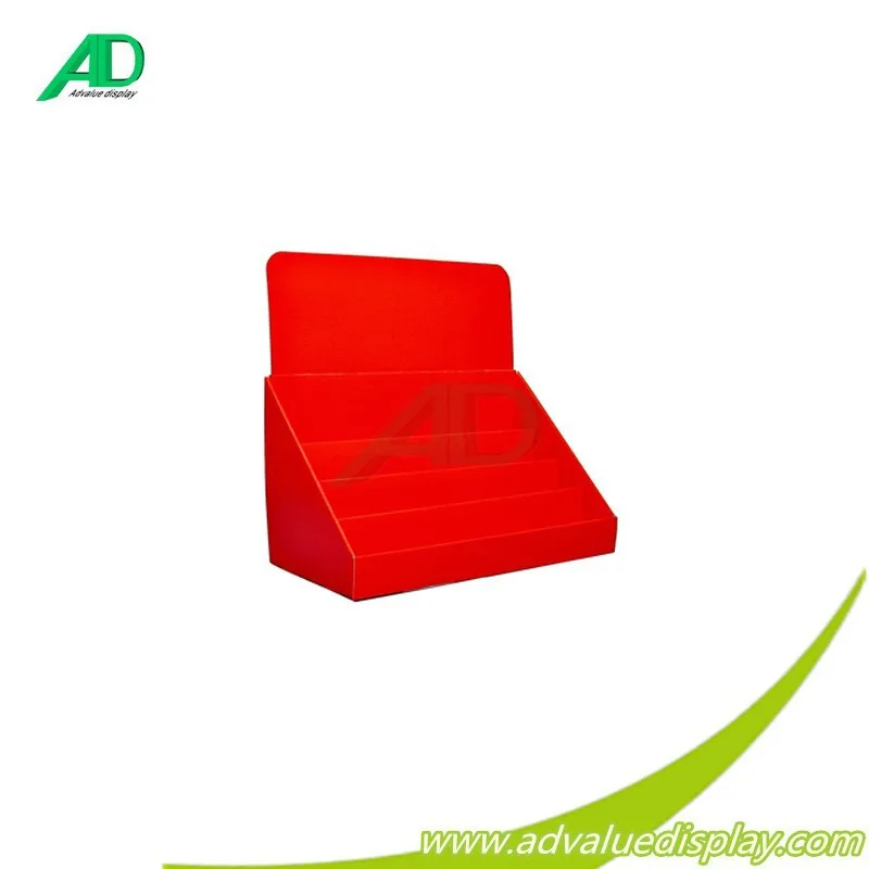 Cardboard counter display for CD/DVD show showcase box for music DVD CD sales