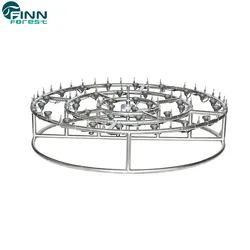 LED wedding cake sprinkler water fountain