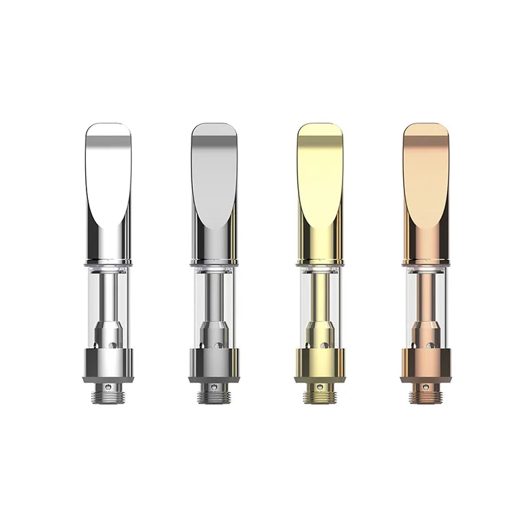 Ceramic Heating coil CBD vape cartridge 510 atomizer NC8 with quartz glass and Special 5-hole oil intake design