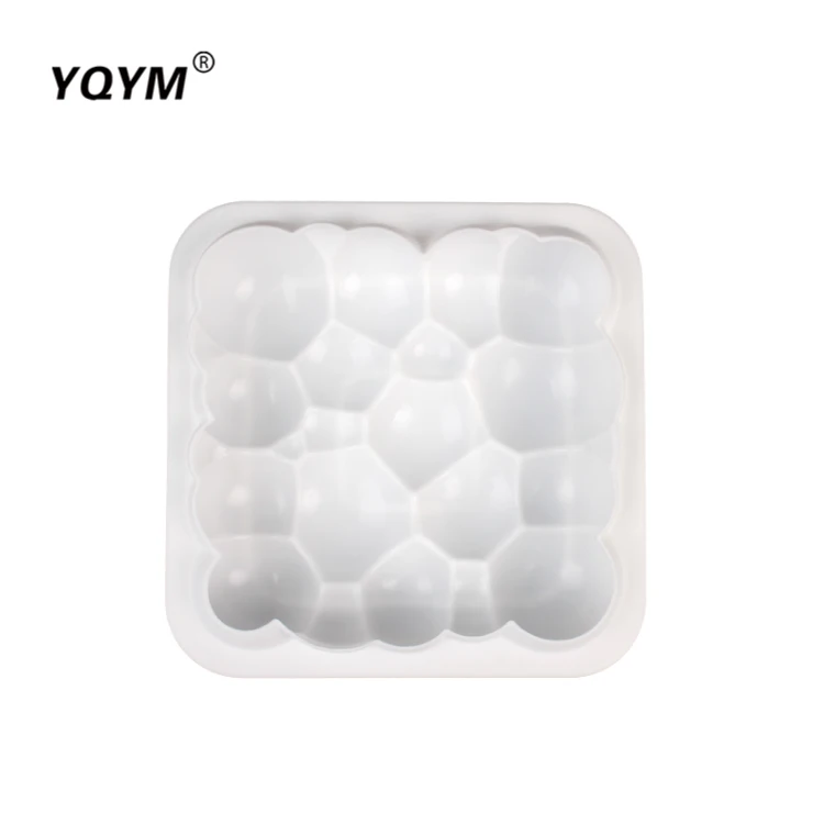 Custom-made Creative 3D Bubble Round Mousse Silicon Cake Mold