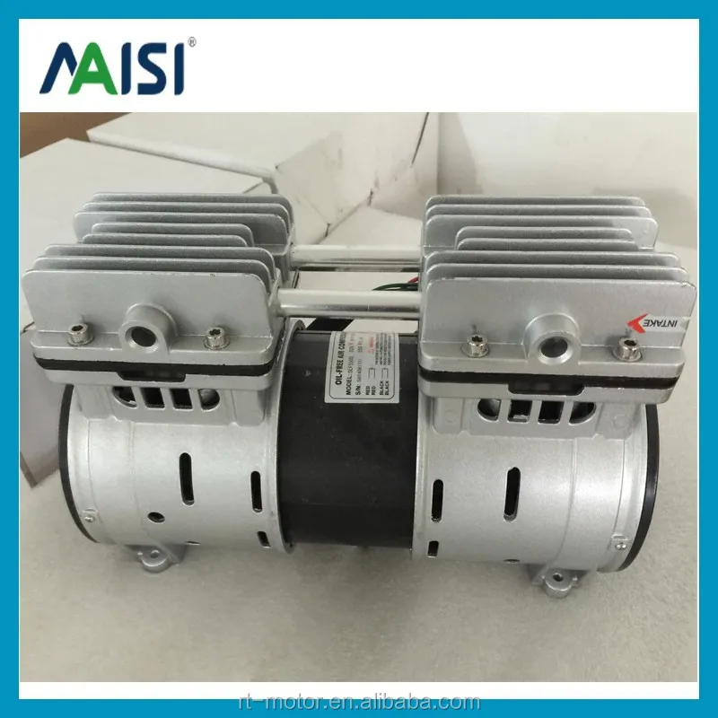 1HP small electric piston oil free mini italy air compressor pump