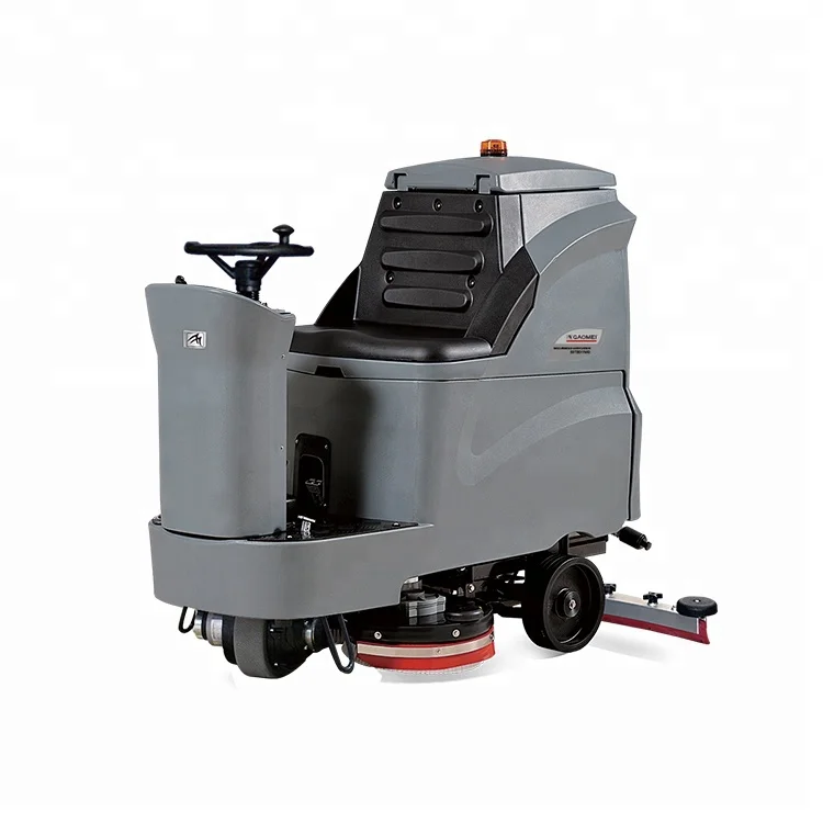 GAOMEI GM110BT85 automatic Ride on floor washer scrubber Floor Sweeper Machine