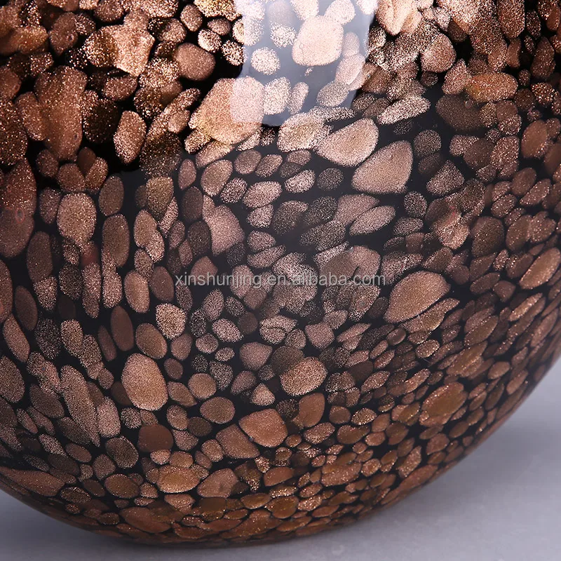 
Hand blown murano different shaped glass vase for home decoration 