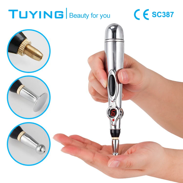 Домашнего использования массаж тела энергия пера электронный Меридиан пера электро-акупунктуры пера