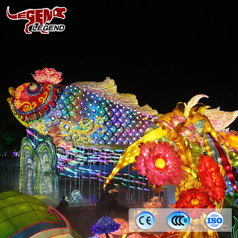 
Chinese LED Lantern Decorative Vehicle Parade Float For Parade 
