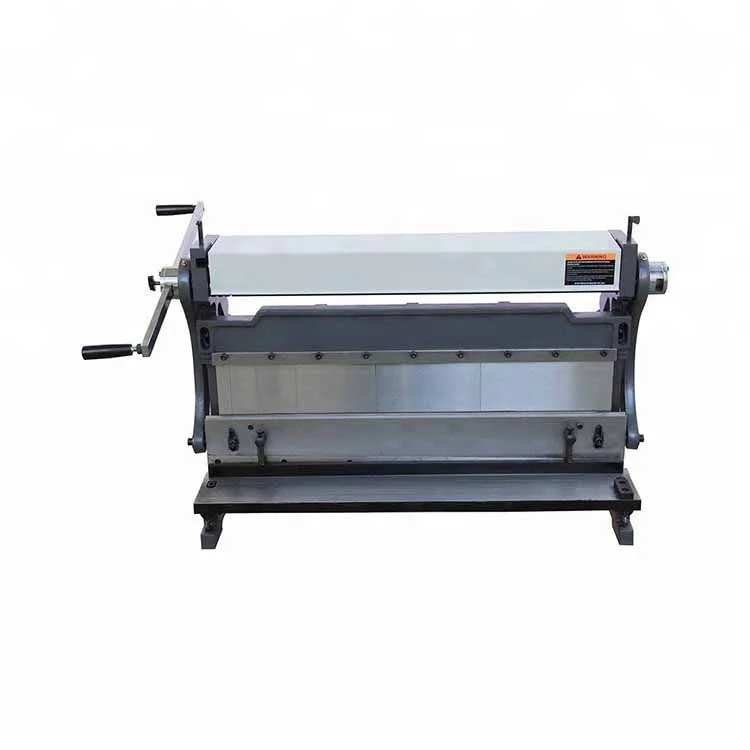 1x760mm sheet metal shear brake roll 3-IN-1 machine