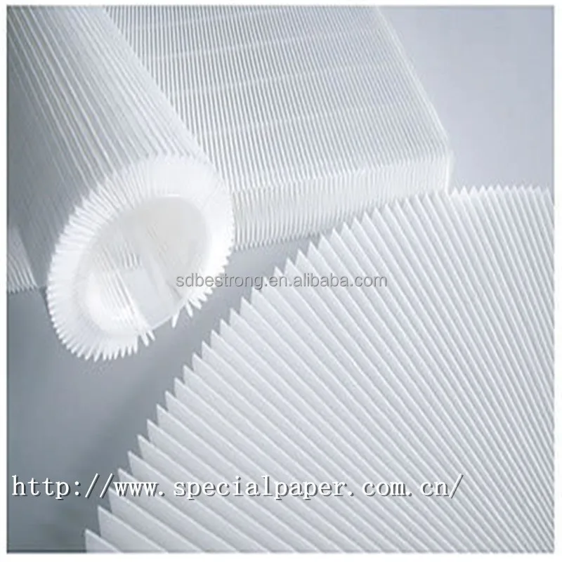 high quality wood pulp car air filter paper
