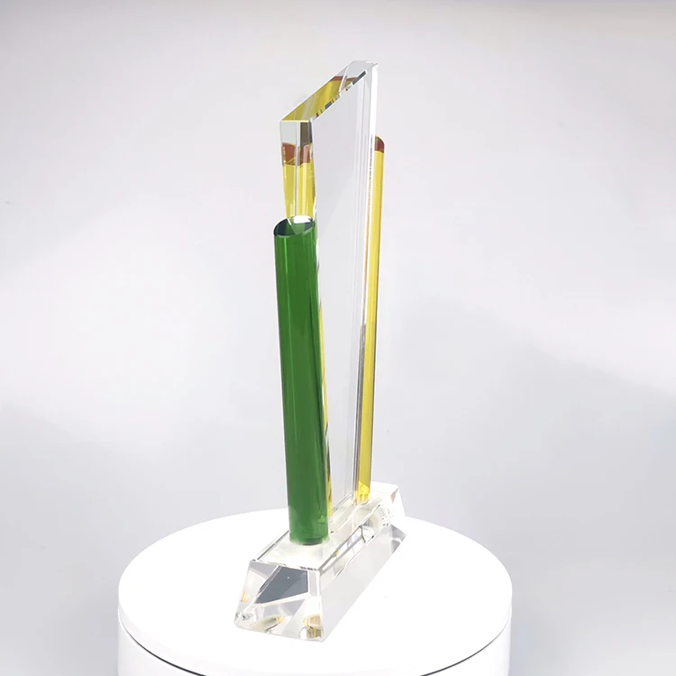 
3d laser block Crystal Trophy / Award / Plaque FOR ENGRAVING 