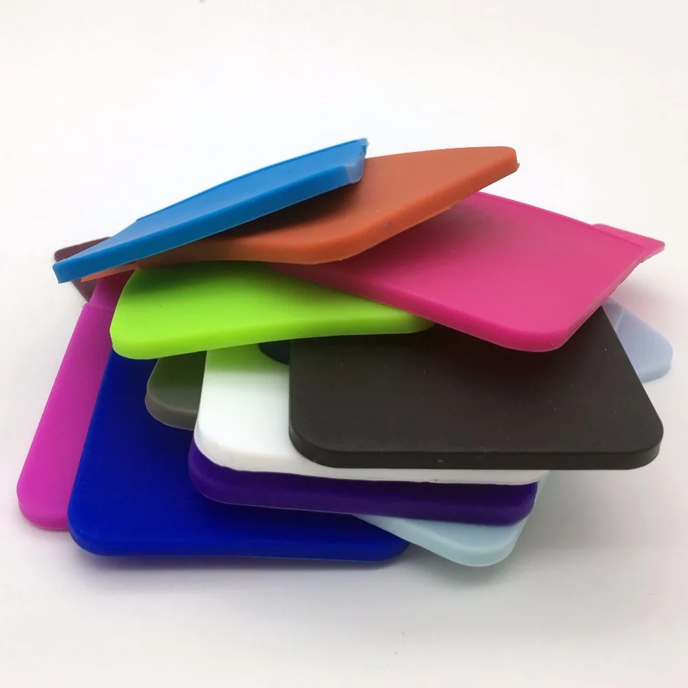 New custom design Cell Phone Credit Card Holder 3M Sticker Silicone Smart Wallet