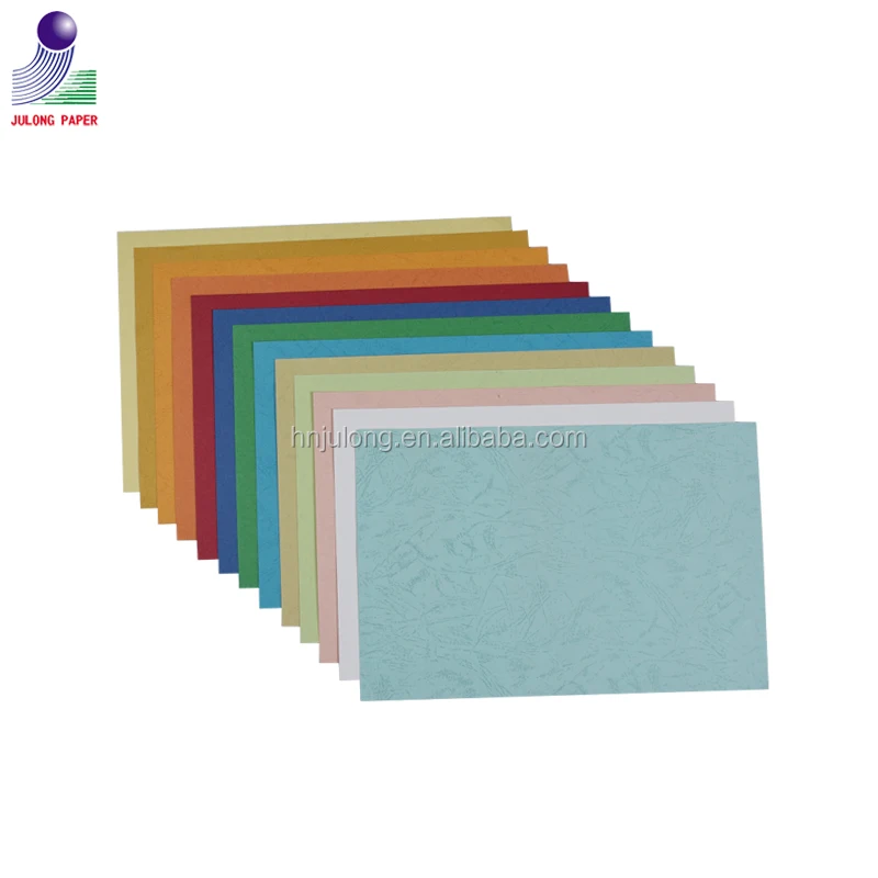 
Wholesale A4 leather grain/texture embossed paper in China 