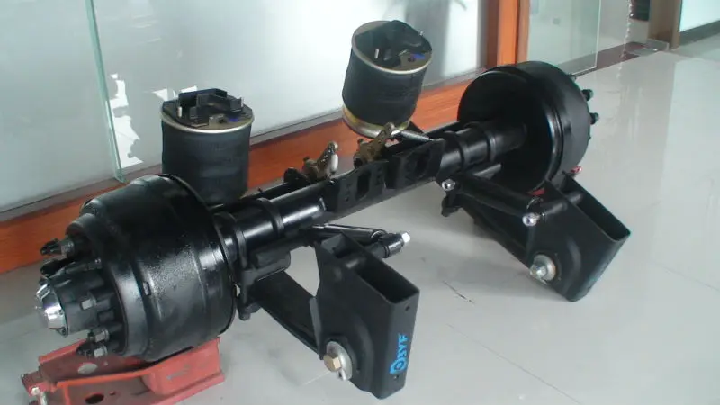 BYF semi truck air bag suspension with lift