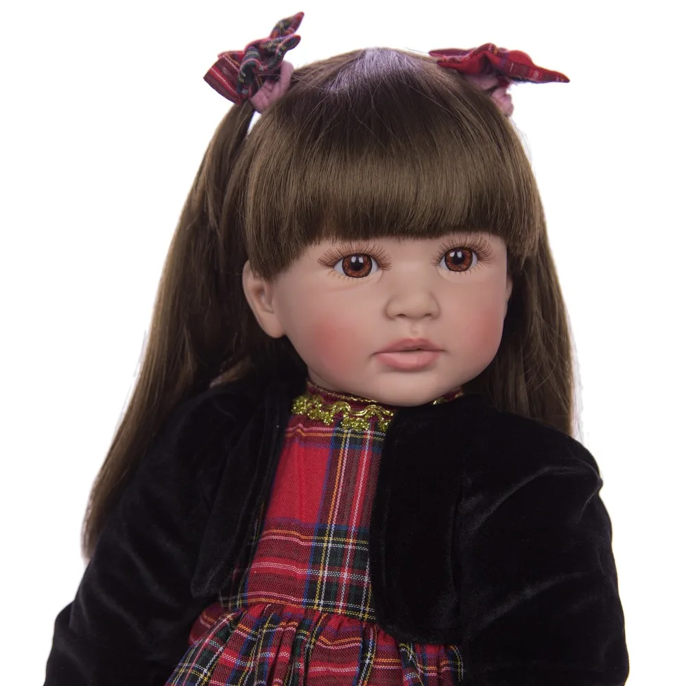 
KEIUMI 24 Inch 60 cm Reborn Dolls Silicone Soft Realistic Princess Girl Baby Doll Kids Birthday Xmas Gifts 