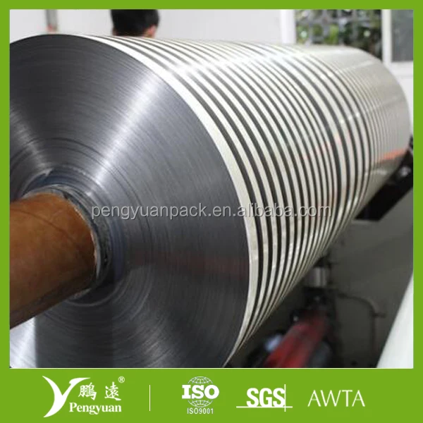 PET laminate aluminium foil/PET+alu+PE mylar aluminium polyethylene foil tape