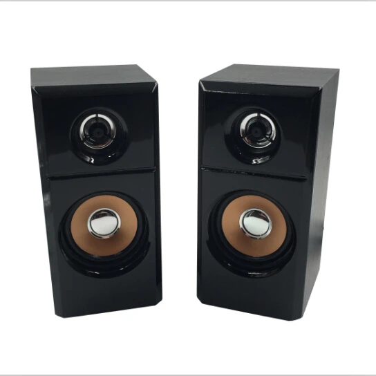 Питание От Порта USB КОЛОНКИ 2.0-Канальный Звук Рабочего Портативный Компьютер PC Speaker