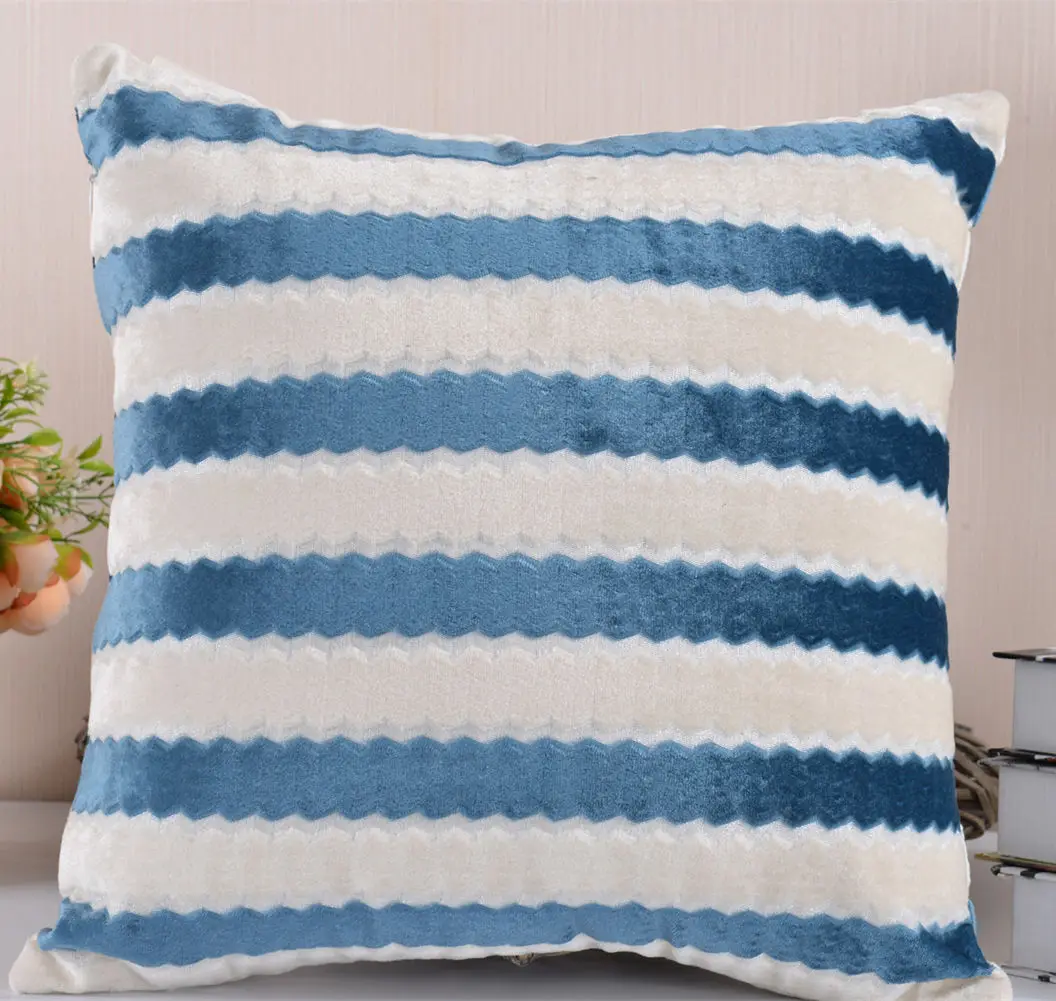 
Jacquard back support backing rest pillow cover decorative seat back cushion 