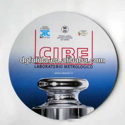 Customized Logo Printed Rubber Coasters Cup Pad