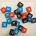 Free shipping 50pcs lot skeletons tennis racket vibration dampeners tennis racquet