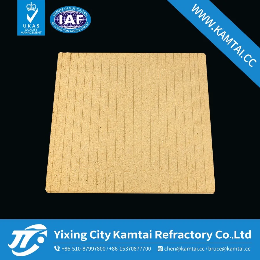 High temperature 500*500 refractory cordierite plate