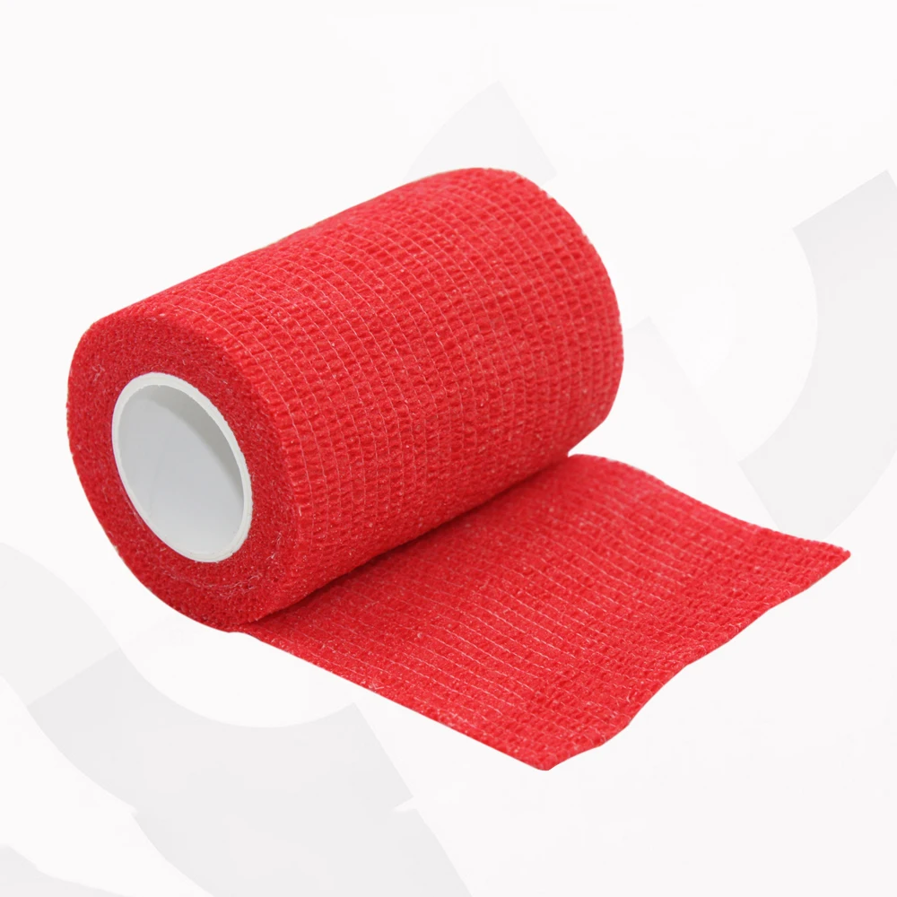 Nonwoven pet wrap elastic comfortable selfadhesive cohesive bandage wraps