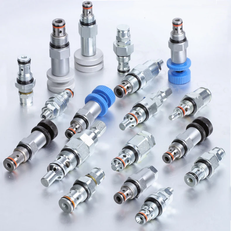 DHF10-231A Hydraulic fitting cartridge high pressure spool type Three way two position valve