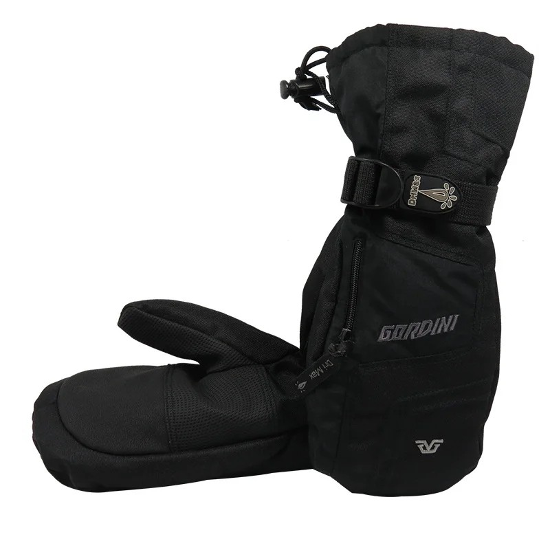 
Cheap windproof 3M thinsulate men winter sports long sleeve mitten gloves 