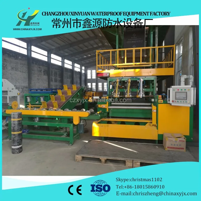 New Design Bitumen Felt Roll Making Machine