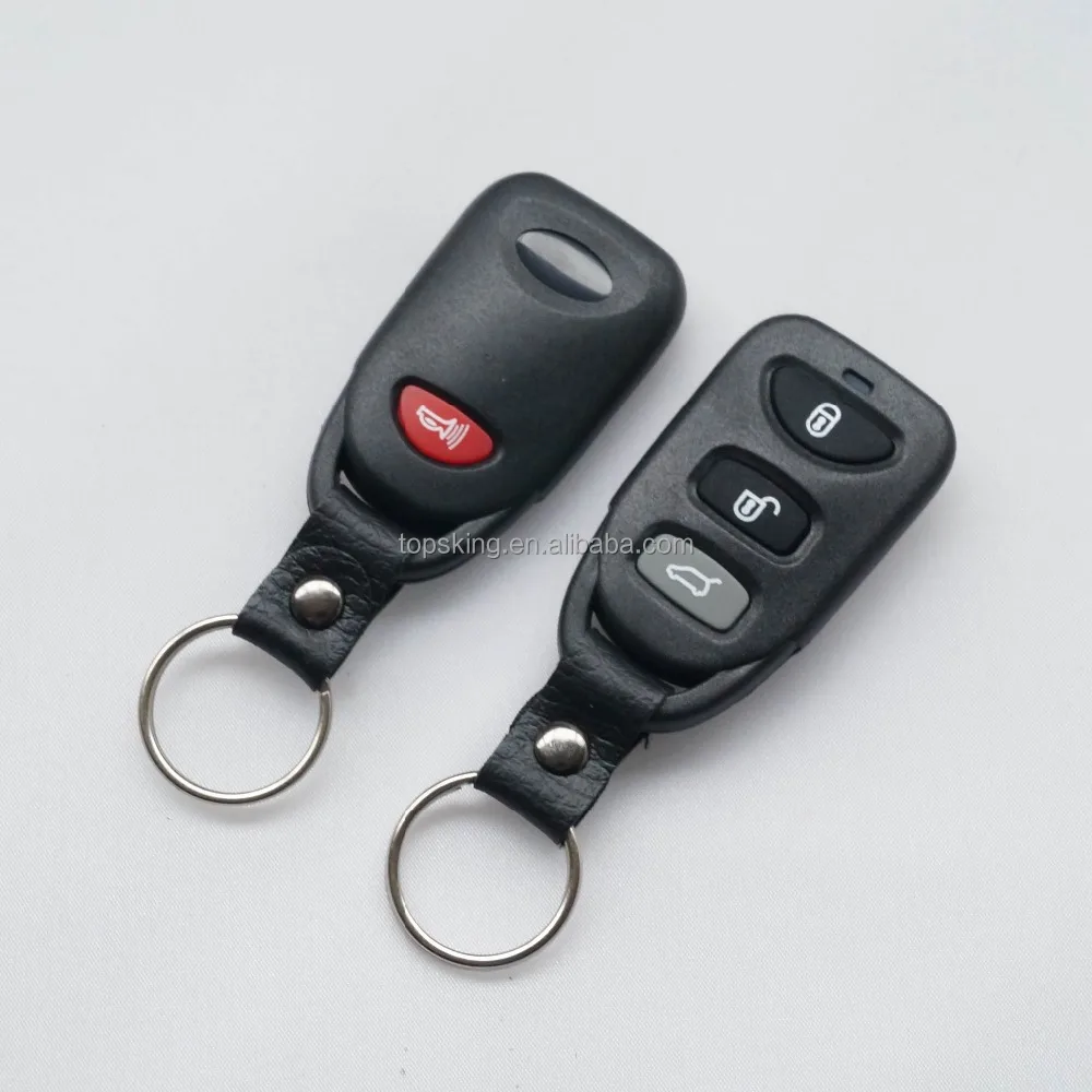 DC 12V one way car alarm system with Side door and Trunk +/- optional