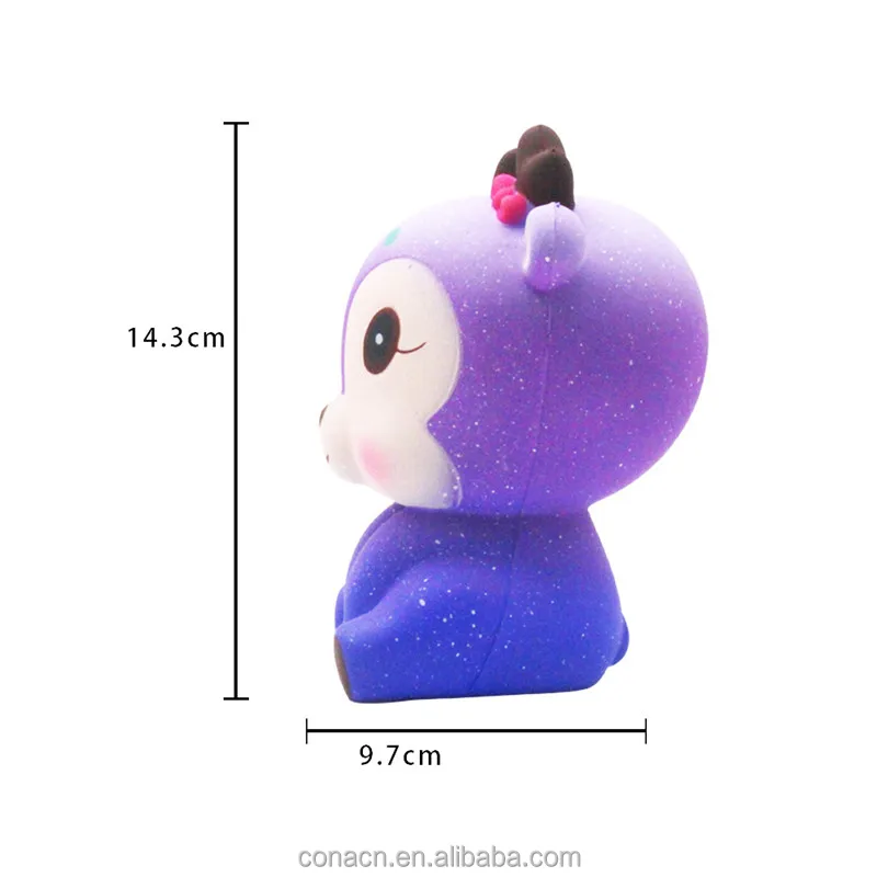 
Animal Shape Squishy Toys Scented fawn Stress Balls Cheap Jubom Squishies Slow Rising 