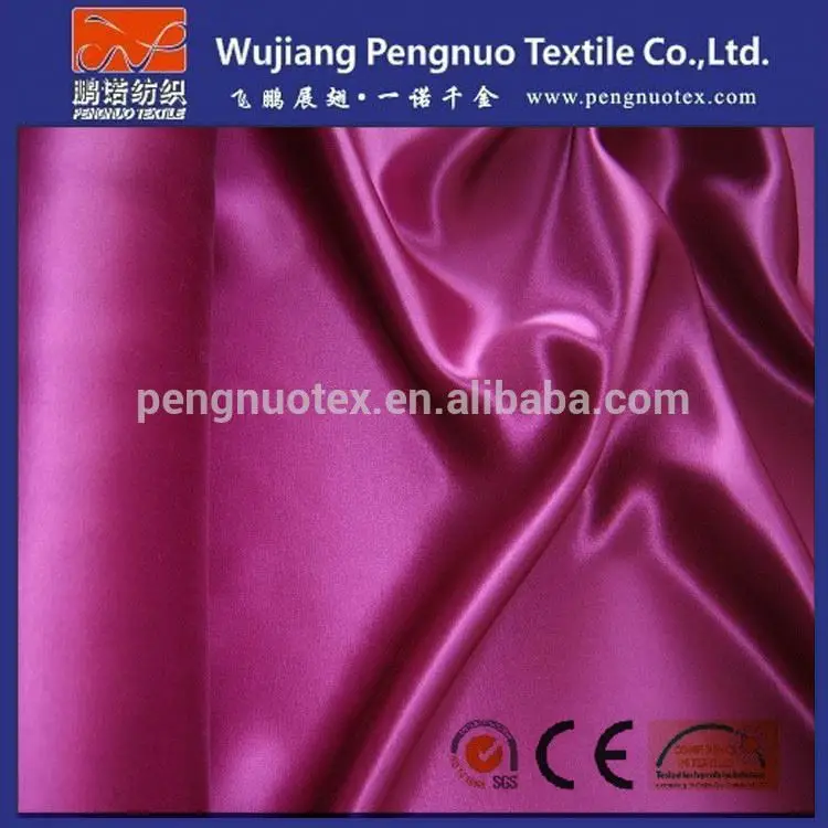100% polyester bright pattern shiny satin fabric/mirror satin fabric for scarf/curtain and garment lining