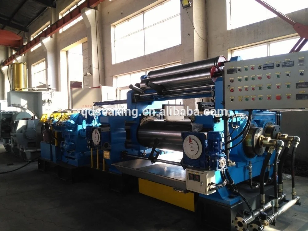 ISO/CE Open Rubber Mixing Mill with Automatic Stock Blender